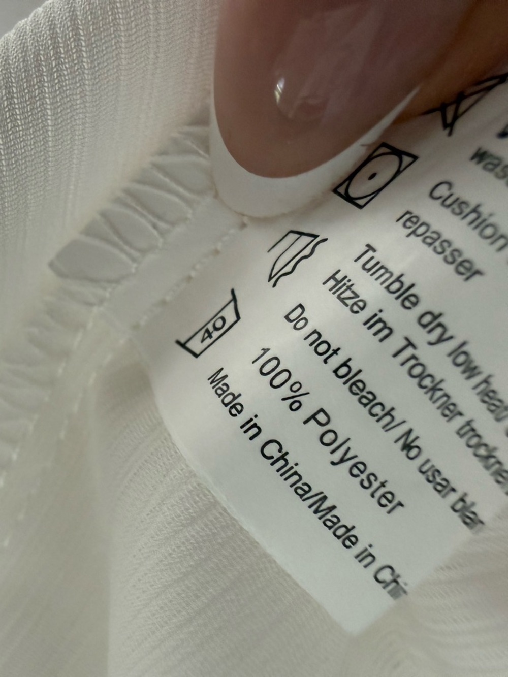 Women’s White Smocked Waist Tiered Maxi Skirt Size Medium Boho Summer Long - Picture 15 of 15